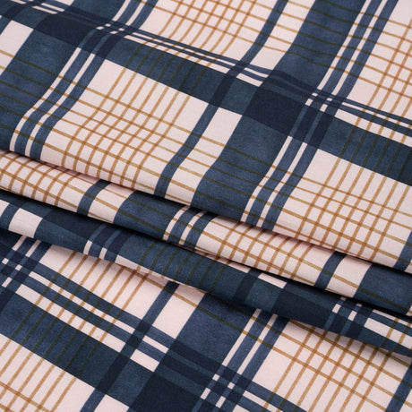 Mood Exclusive Blue Parting Glass Cotton Poplin