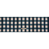 Mood Exclusive Navy Plaid to be Here Cotton Poplin