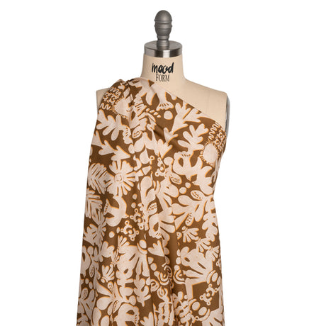 Mood Exclusive Dovetail Drawing Stretch Cotton Poplin