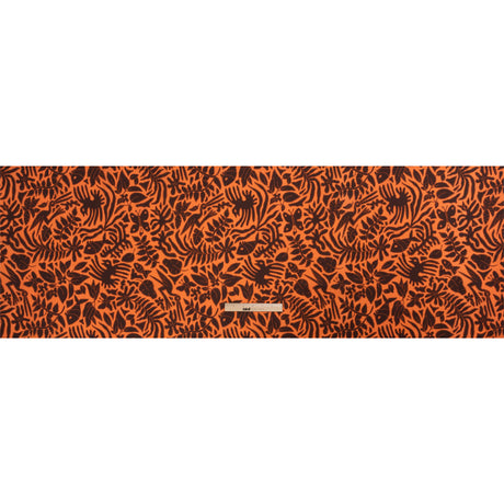 Mood Exclusive Orange Folklore Fundamentals Stretch Cotton Poplin