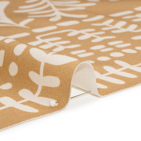 Mood Exclusive Tan Vegetation View Stretch Cotton Twill