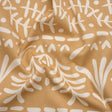Mood Exclusive Tan Vegetation View Stretch Cotton Twill