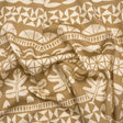 Stretch Cotton Twill Print - Beige Animal, Leaf, and Geometric Stripes - Mood Exclusive Puma Pounce
