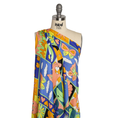 Mood Exclusive Blue All Love Rayon Challis