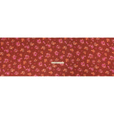 Viscose Crepe Print - Red, Peach and Pink Ikat Floral - Mood Exclusive Rosy Visions
