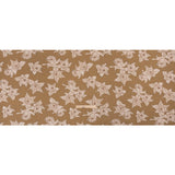 Viscose Crepe Print - Brown and Beige Floral - Mood Exclusive Dear Darling