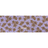 Viscose Crepe Print - Lilac and Brown Floral - Mood Exclusive Dear Darling