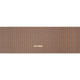 Cotton Poplin Print - Brown Diamonds and Stripes - Mood Exclusive Back to Back