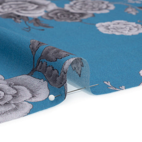 Mood Exclusive Blue Gardener's Gift Cotton Voile
