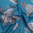 Mood Exclusive Blue Gardener's Gift Cotton Voile