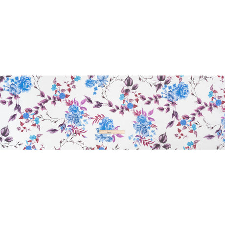 Mood Exclusive Plum Roses and Hellos Cotton Voile