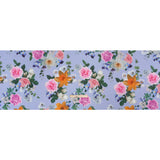 Mood Exclusive Periwinkle Picture Perfect Petals Cotton Voile