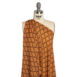 Mood Exclusive Dark Peach Highly Haute Viscose Georgette