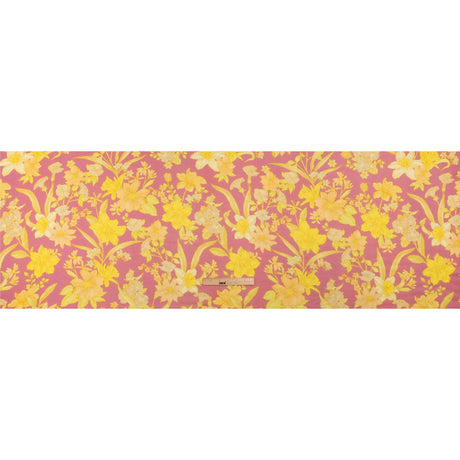 Mood Exclusive Lemonade and Daffodils Viscose Georgette