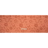 Stretch Cotton Twill Print - Orange Classic Tattoo Motifs - Mood Exclusive Totally Starstruck