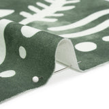 Stretch Cotton Twill Panel - Green Desert Symbols - Mood Exclusive Follow Your Arrow