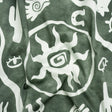 Stretch Cotton Twill Panel - Green Desert Symbols - Mood Exclusive Follow Your Arrow