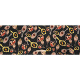 Slubbed Viscose Woven Print - Small Mirrors and Flames - Mood Exclusive Damsel in This Dress
