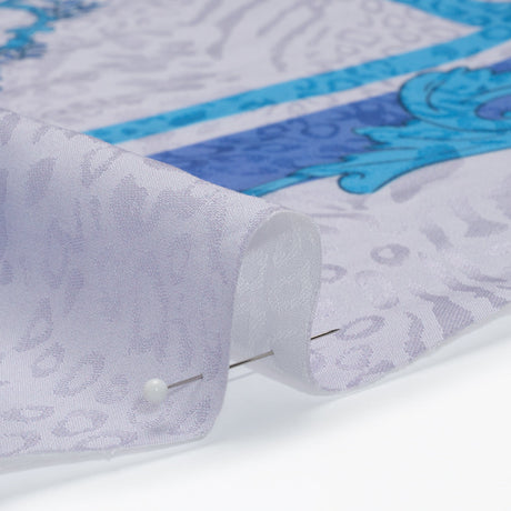 Mood Exclusive Purple Eau de Cologne Animal Rayon Jacquard Panel