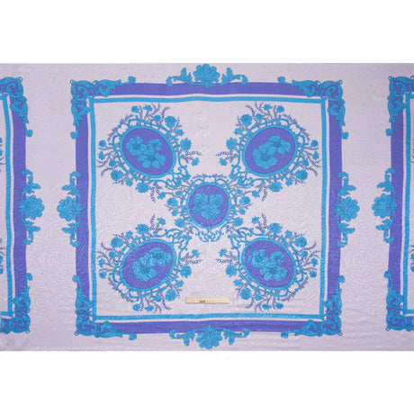 Mood Exclusive Purple Eau de Cologne Animal Rayon Jacquard Panel