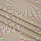 Mood Exclusive Purple Hype Hypnosis Stretch Sustainable Rayon Batiste