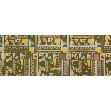 Mood Exclusive Olive Shape of the World Stretch Sustainable Rayon Batiste