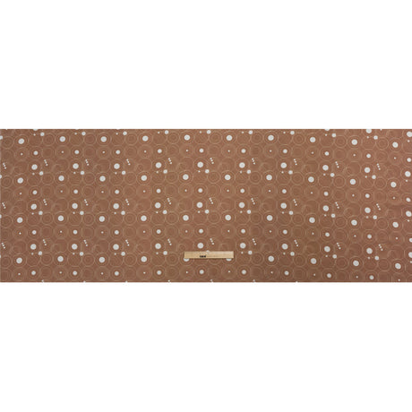 Mood Exclusive Brown Planetary Place Stretch Sustainable Rayon Batiste