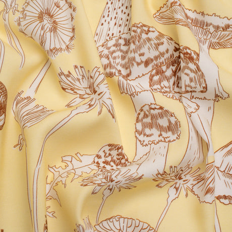 Mood Exclusive The Mushroom the Merrier Stretch Sustainable Rayon Batiste