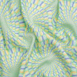 Mood Exclusive Blue Hype Hypnosis Stretch Sustainable Rayon Batiste