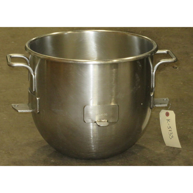 Hobart VMLH30 30-Quart Bowl for 80 to 40/30 Bowl Adapter, Used Excellent Condition