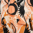 Cotton Poplin Print - Orange Geometric Suns and Circles - Mood Exclusive Twinkle Twinkle