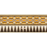 Cotton Poplin Panel - Goldenrod Geometric and Floral - Mood Exclusive Link Up