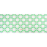 Cotton Poplin Print - Green Floral Checkers - Mood Exclusive Game of Growth