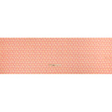 Sustainable Viscose Crepe Print - Peach and Pink Flower Lattice - Mood Exclusive Lovely Lillies