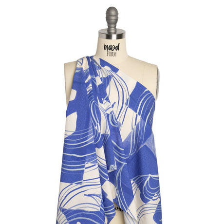 Mood Exclusive Blue Sky Circus Cotton Poplin