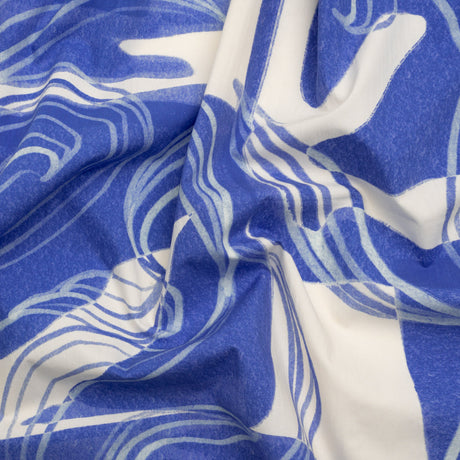 Mood Exclusive Blue Sky Circus Cotton Poplin