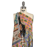 Mood Exclusive Compare Thee Metallic Dotted Crinkled Viscose Crepe