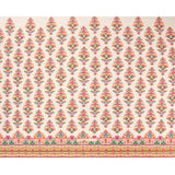 Mood Exclusive Cream Floral Feast Metallic Dotted Crinkled Viscose Crepe