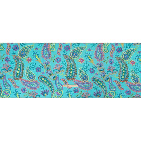 Mood Exclusive Aquarium Garden Metallic Dotted Crinkled Viscose Crepe