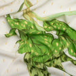 Mood Exclusive Greenhouse Tour Metallic Dotted Crinkled Viscose Crepe