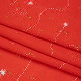 Mood Exclusive Wish for Joy Metallic Dotted Crinkled Viscose Crepe