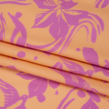 Mood Exclusive Pink Airborne Acoustics Stretch Sustainable Rayon Batiste