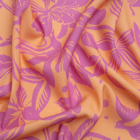 Mood Exclusive Pink Airborne Acoustics Stretch Sustainable Rayon Batiste