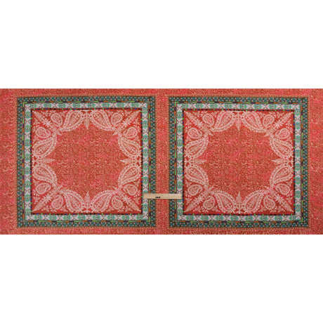 Mood Exclusive Red Bandana Bonanza Stretch Sustainable Rayon Batiste Panel