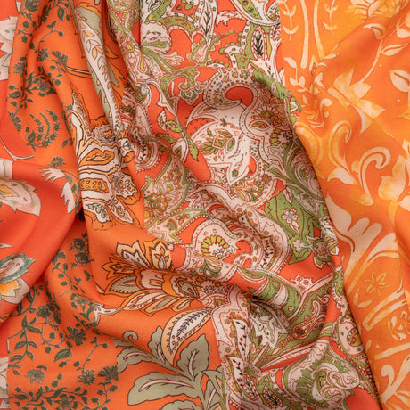 Mood Exclusive Orange Blossom Sustainable Rayon Batiste Panel