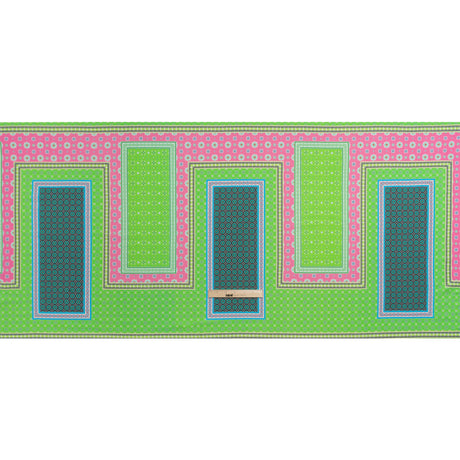 Mood Exclusive Lime Vibrant Views Stretch Sustainable Rayon Batiste Panel