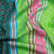 Mood Exclusive Lime Vibrant Views Stretch Sustainable Rayon Batiste Panel