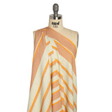 Mood Exclusive Orange Spice Latte Stretch Sustainable Rayon Batiste