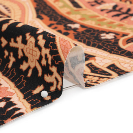 Mood Exclusive Black Through the Thicket Stretch Brushed Cotton Twill