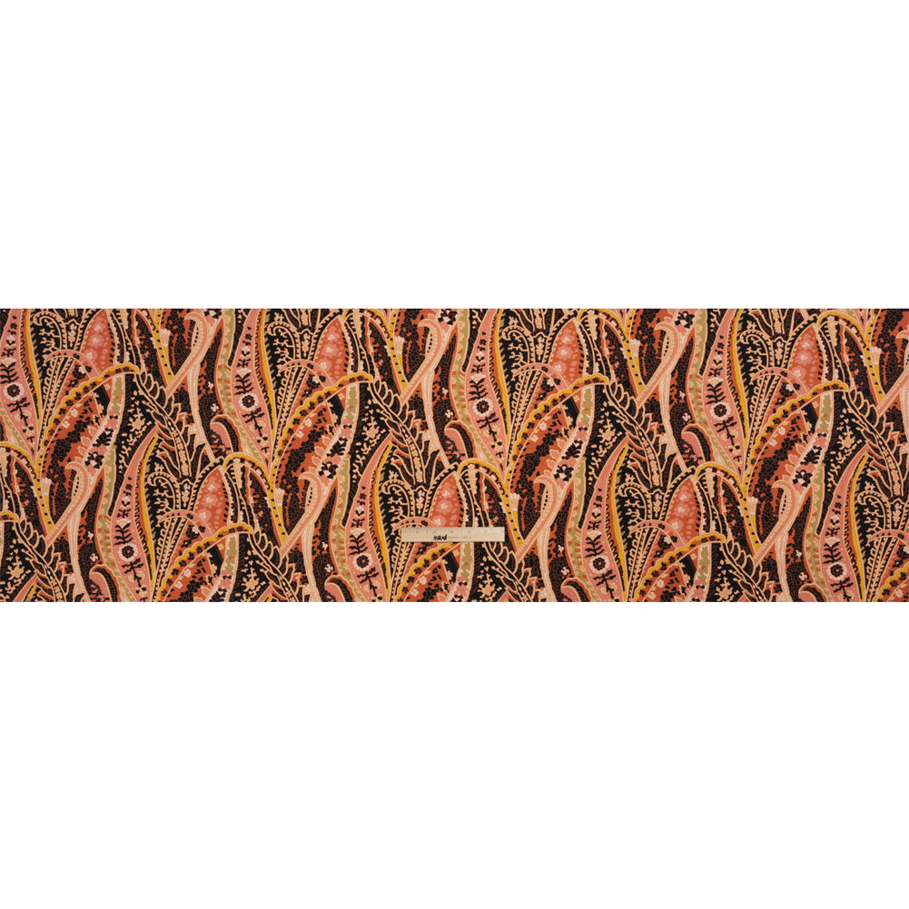 Mood Exclusive Black Through the Thicket Stretch Brushed Cotton Twill